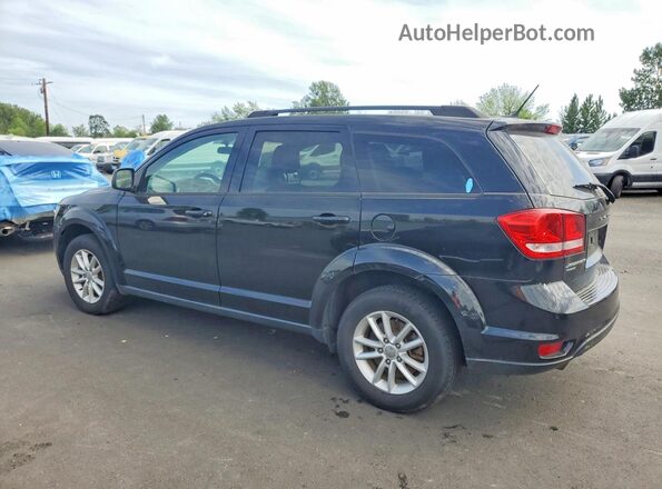 3C4PDDBG8HT540828 2017 DODGE JOURNEY Черный Задняя левая четверть