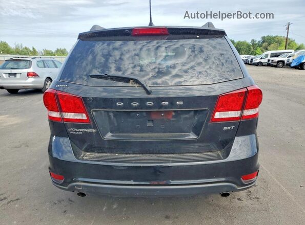 3C4PDDBG8HT540828 2017 DODGE JOURNEY Черный Вид сзади