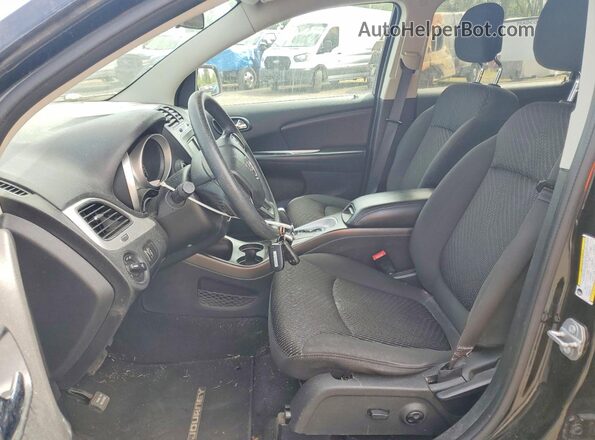 3C4PDDBG8HT540828 2017 DODGE JOURNEY Черный Вид салона спереди