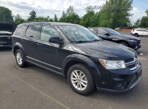 3C4PDDBG8HT540828 2017 DODGE JOURNEY Черный Передняя правая четверть