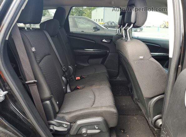 3C4PDDBG8HT540828 2017 DODGE JOURNEY Черный Вид задней части салона