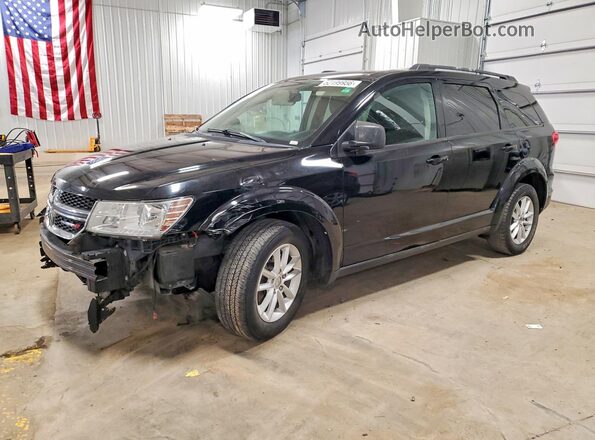 3C4PDDBG8HT592198 2017 DODGE JOURNEY Black Vista tres cuartos delantera izquierda