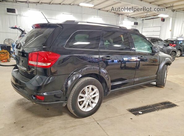 3C4PDDBG8HT592198 2017 DODGE JOURNEY Black Trasero derecho