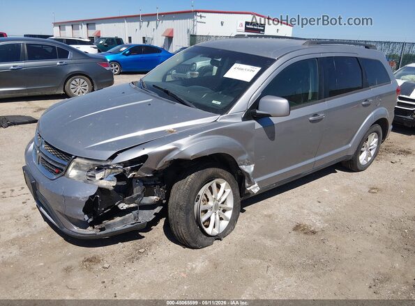 3C4PDDBG9GT204846 2016 DODGE JOURNEY Серебряный Передняя левая четверть