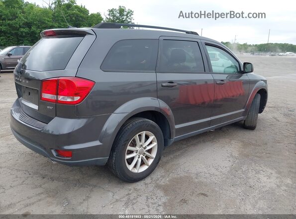 3C4PDDBGXGT160016 2016 DODGE JOURNEY Серый Задняя правая четверть