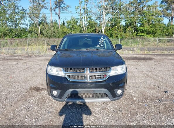 3C4PDDBGXHT618610 2017 DODGE JOURNEY Black ხელსაწყოთა პანელის ხედი
