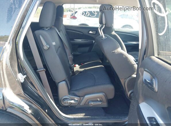 3C4PDDBGXHT618610 2017 DODGE JOURNEY Black VIN კოდის სტიკერის ხედი