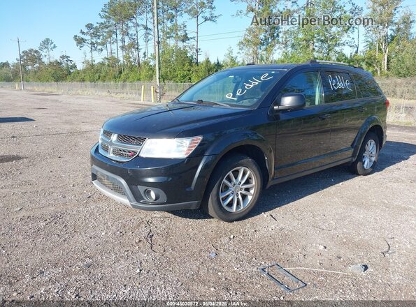 3C4PDDBGXHT618610 2017 DODGE JOURNEY Black წინა მარცხენა ხედი სამი მეოთხედიდან