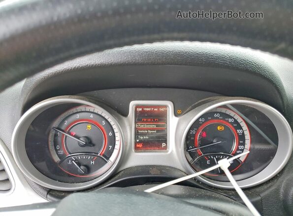 3C4PDDEG1KT774585 2019 DODGE JOURNEY Серый Вид щитка приборов