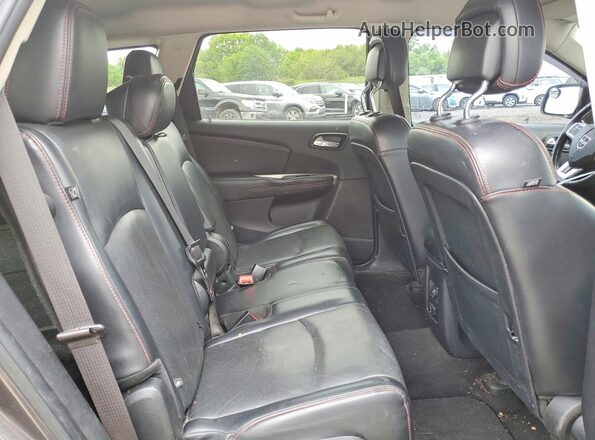 3C4PDDEG1KT774585 2019 DODGE JOURNEY Серый Вид задней части салона