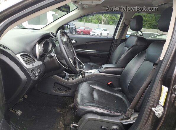 3C4PDDEG1KT774585 2019 DODGE JOURNEY Серый Вид салона спереди