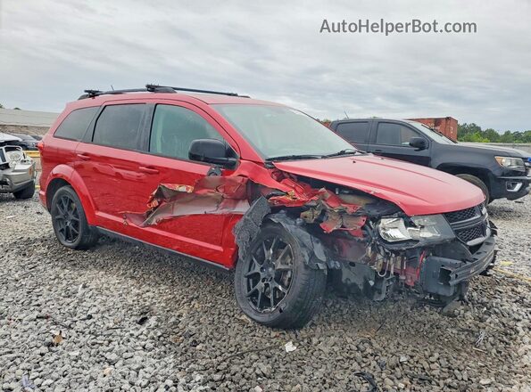3C4PDDEG2HT567339 2017 DODGE JOURNEY Red Delantero derecho