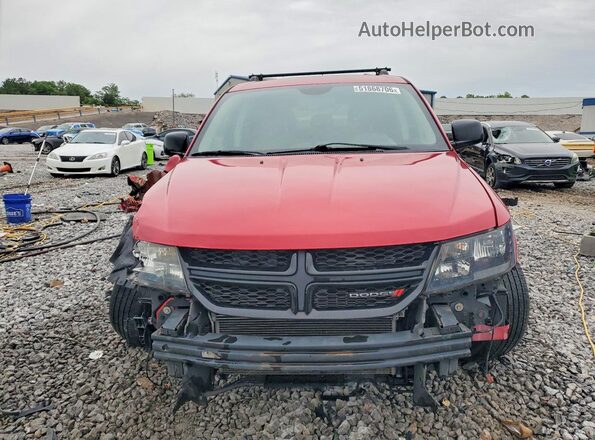 3C4PDDEG2HT567339 2017 DODGE JOURNEY Red Vista frontal