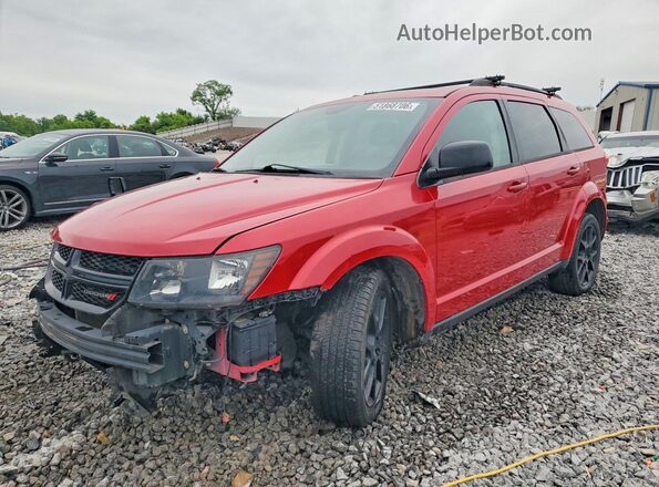 3C4PDDEG2HT567339 2017 DODGE JOURNEY Red Vista tres cuartos delantera izquierda