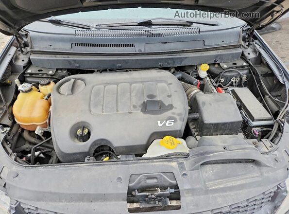 3C4PDDEG2HT703436 2017 DODGE JOURNEY Black Вид підкапотного простору