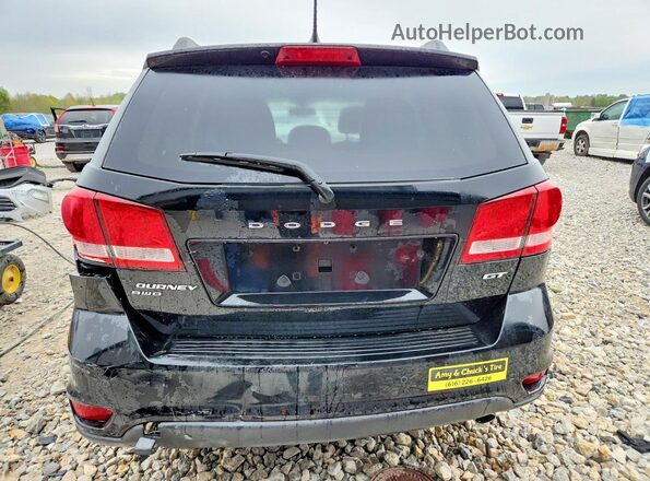3C4PDDEG2HT703436 2017 DODGE JOURNEY Black Вид ззаду