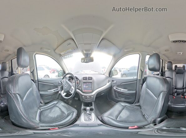 3C4PDDEG2HT703436 2017 DODGE JOURNEY Black Панорамний вид салону 360°