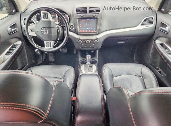 3C4PDDEG3KT771106 2019 DODGE JOURNEY Белый Вид панели приборов