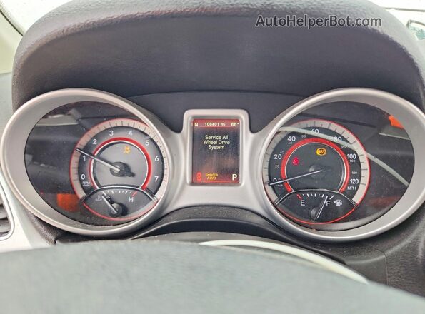 3C4PDDEG3KT771106 2019 DODGE JOURNEY Белый Вид щитка приборов