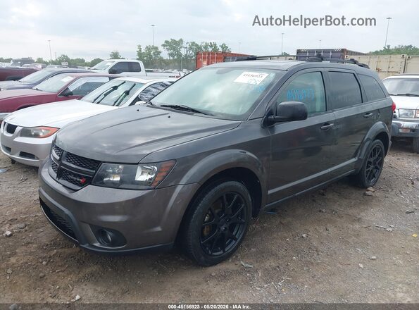 3C4PDDEG6HT541858 2017 DODGE JOURNEY Gray Вид спереду