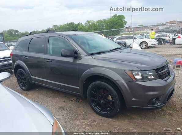3C4PDDEG6HT541858 2017 DODGE JOURNEY Gray Вид задньої частини салону