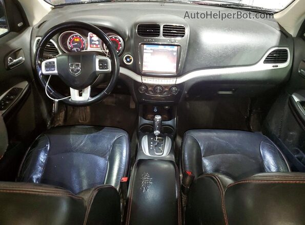 3C4PDDEG6KT720120 2019 DODGE JOURNEY Red Widok deski rozdzielczej