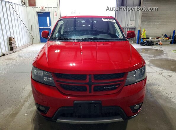 3C4PDDEG6KT720120 2019 DODGE JOURNEY Red Widok z przodu