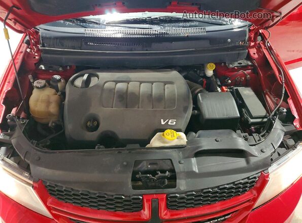 3C4PDDEG6KT720120 2019 DODGE JOURNEY Red Widok komory silnika