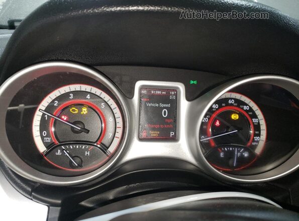 3C4PDDEG7HT610735 2017 DODGE JOURNEY Charcoal ხელსაწყოთა პანელის ხედი