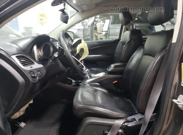 3C4PDDEG7HT610735 2017 DODGE JOURNEY Charcoal წინა სალონის ხედი
