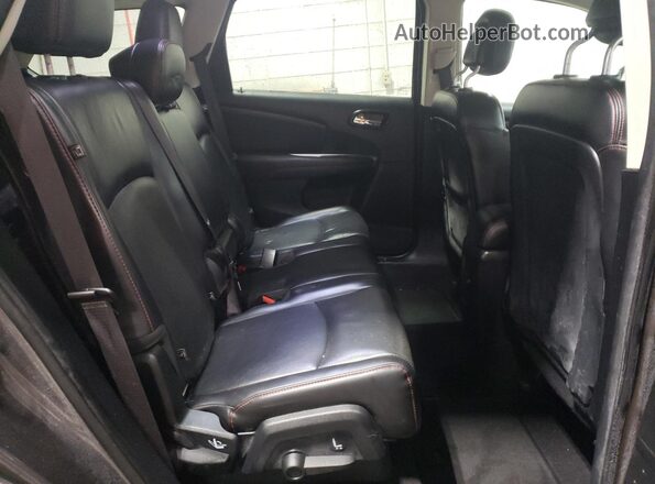 3C4PDDEG7HT610735 2017 DODGE JOURNEY Charcoal უკანა სალონის ხედი