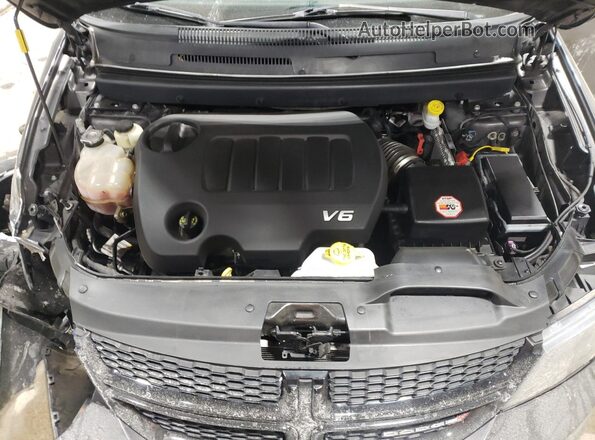 3C4PDDEG7HT610735 2017 DODGE JOURNEY Charcoal ძრავის განყოფილების ხედი