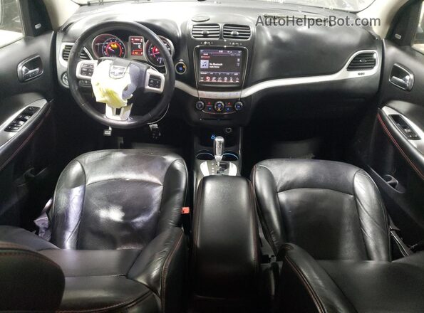 3C4PDDEG7HT610735 2017 DODGE JOURNEY Charcoal წინა პანელის ხედი