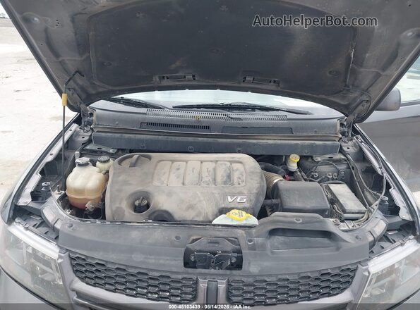 3C4PDDEG8HT593122 2017 DODGE JOURNEY Серый Вид сзади