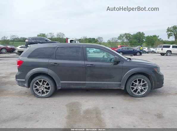 3C4PDDEG8HT593122 2017 DODGE JOURNEY Серый Вид задней части салона