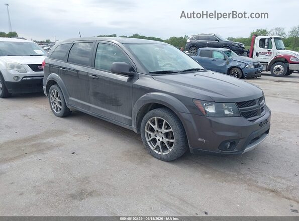 3C4PDDEG8HT593122 2017 DODGE JOURNEY Серый Передняя правая четверть