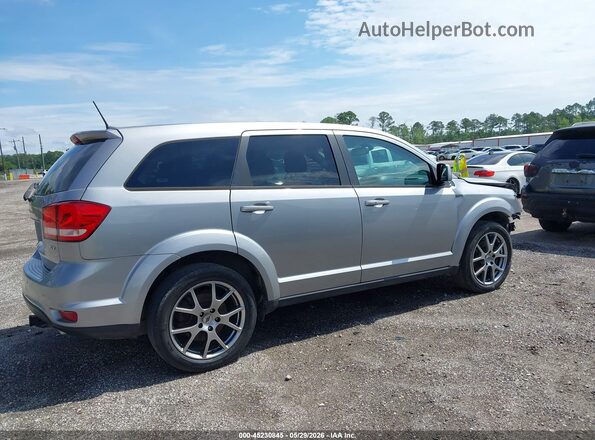3C4PDDEG8KT738778 2019 DODGE JOURNEY Silver Vista interior trasera