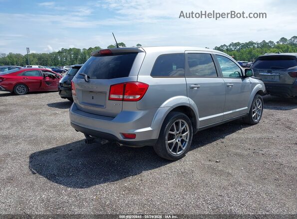 3C4PDDEG8KT738778 2019 DODGE JOURNEY Silver Trasero derecho