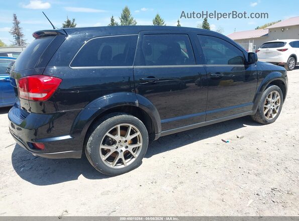 3C4PDDEG9JT389905 2018 DODGE JOURNEY Черный Задняя правая четверть
