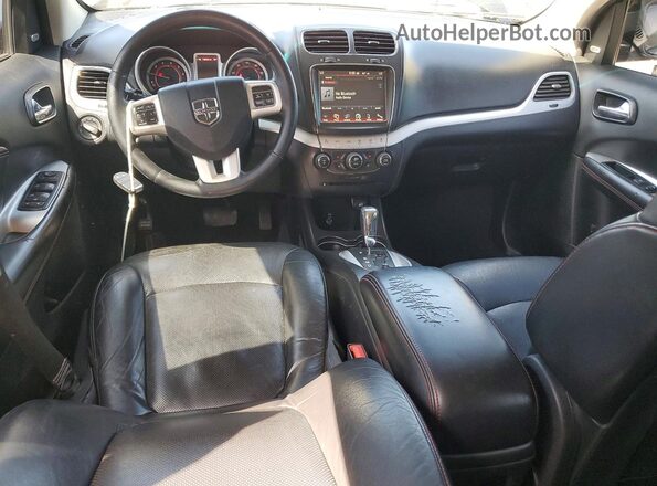 3C4PDDEGXHT587905 2017 DODGE JOURNEY Black წინა პანელის ხედი