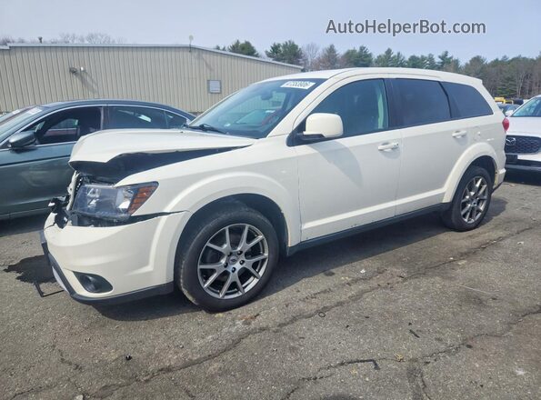 3C4PDDEGXKT687641 2019 DODGE JOURNEY Белый Передняя левая четверть