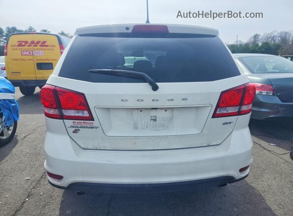 3C4PDDEGXKT687641 2019 DODGE JOURNEY Белый Вид сзади
