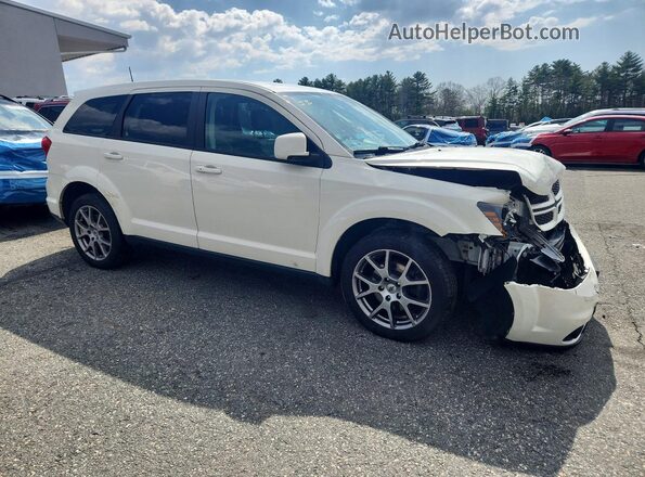 3C4PDDEGXKT687641 2019 DODGE JOURNEY Белый Передняя правая четверть