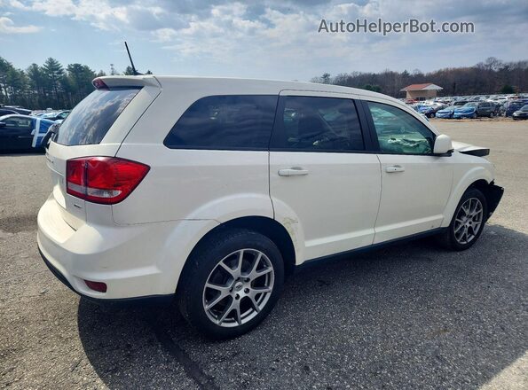 3C4PDDEGXKT687641 2019 DODGE JOURNEY Белый Задняя правая четверть