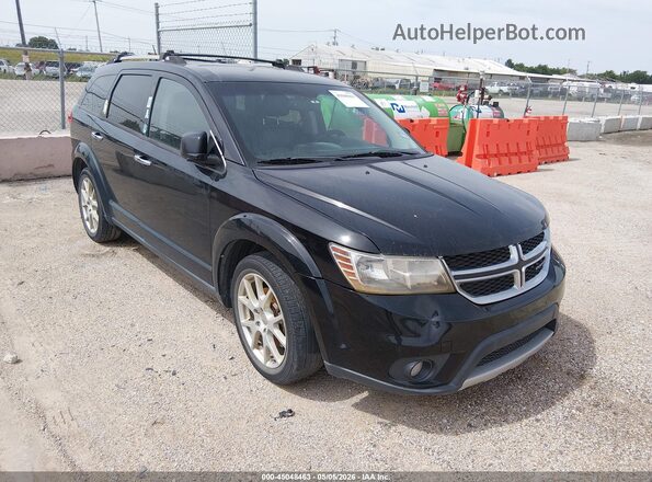 3C4PDDFG8HT563049 2017 DODGE JOURNEY Black Front right