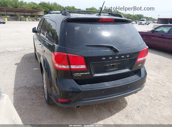 3C4PDDFG8HT563049 2017 DODGE JOURNEY Black Rear left