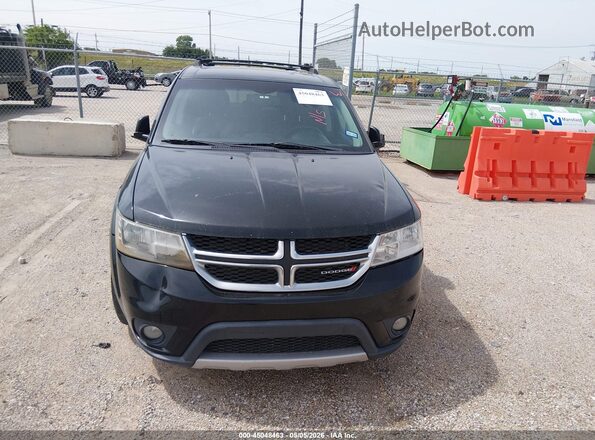 3C4PDDFG8HT563049 2017 DODGE JOURNEY Black Instrument cluster view