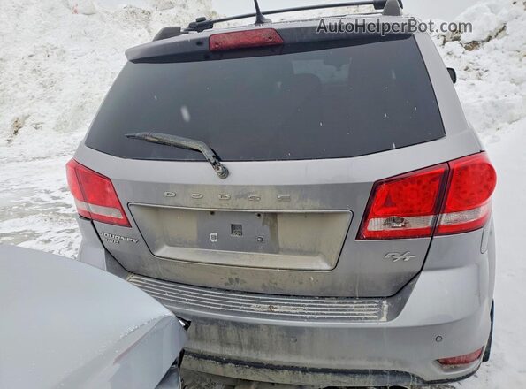 3C4PDDFGXGT151116 2016 DODGE JOURNEY Silver Widok z tyłu