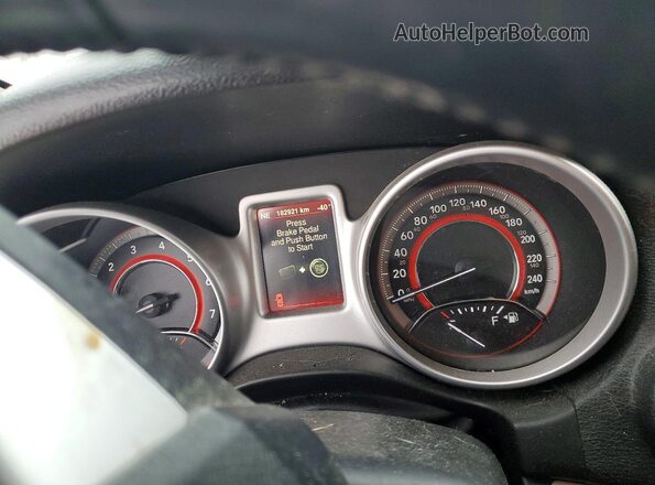 3C4PDDFGXGT151116 2016 DODGE JOURNEY Silver Widok zestawu wskaźników