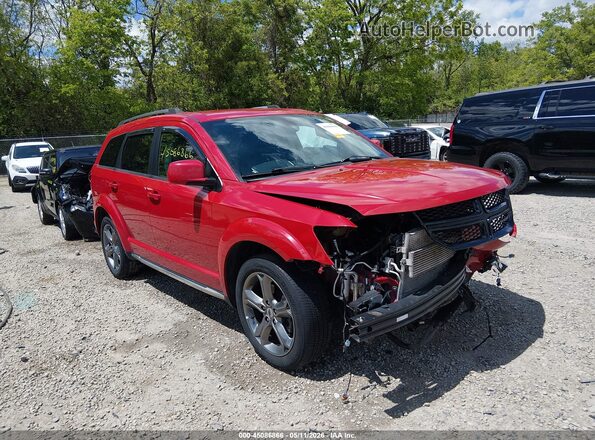 3C4PDDGG0JT184552 2018 DODGE JOURNEY Red Առջևի աջ